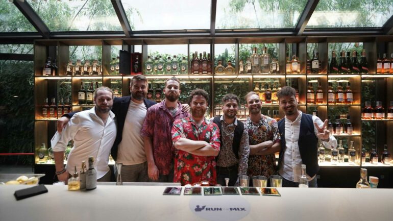 Cocktail dei vincitori di Run the Mix 2019 Colibrì Punk e Civetta