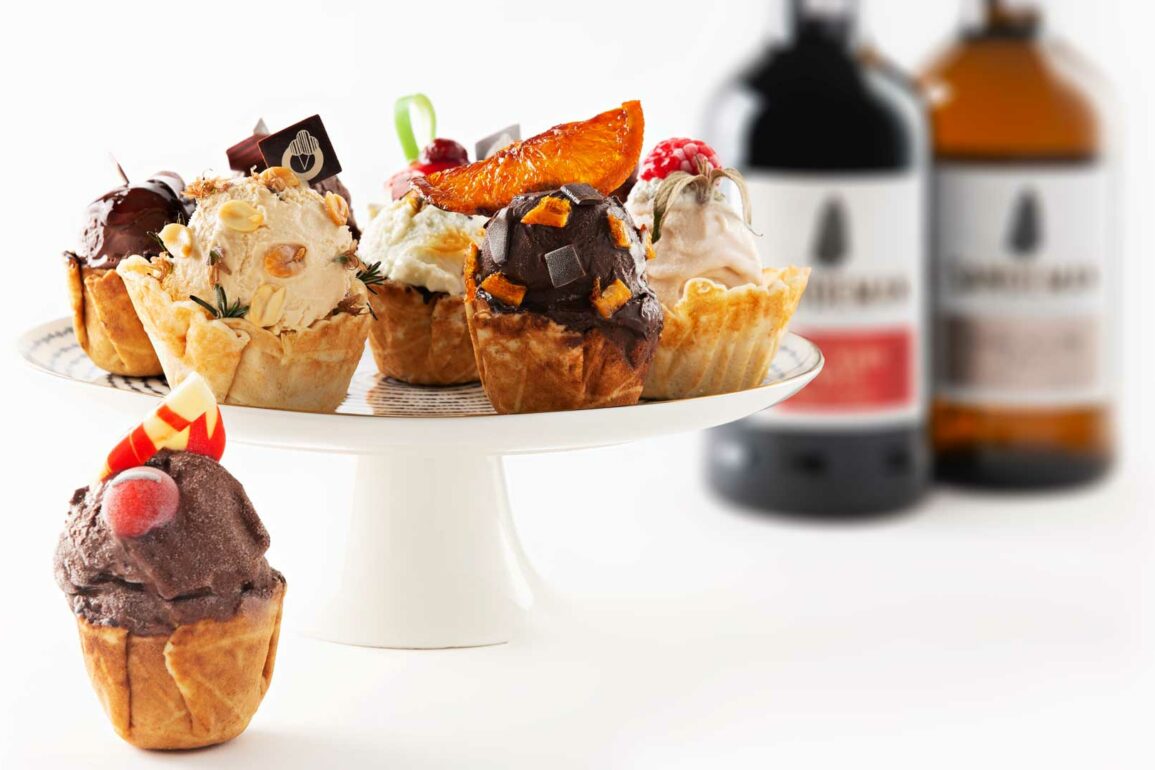 Gelato-pairing-con-Sandeman-Porto