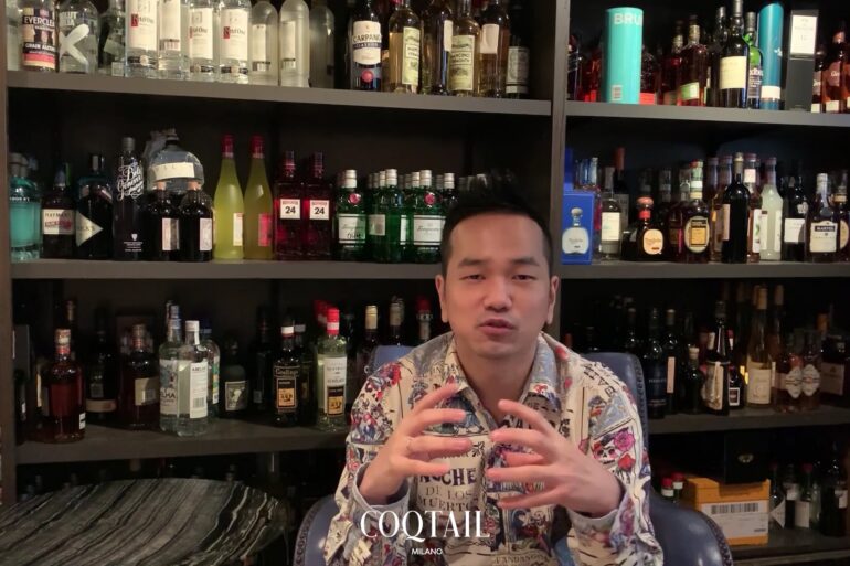 Antonio Lai Quinary di Hong Kong Coqtail Milano