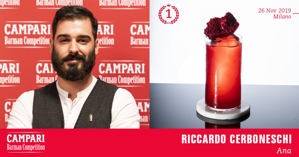 Campari Barman Competition Riccardo Cerboneschi Coqtail Milano