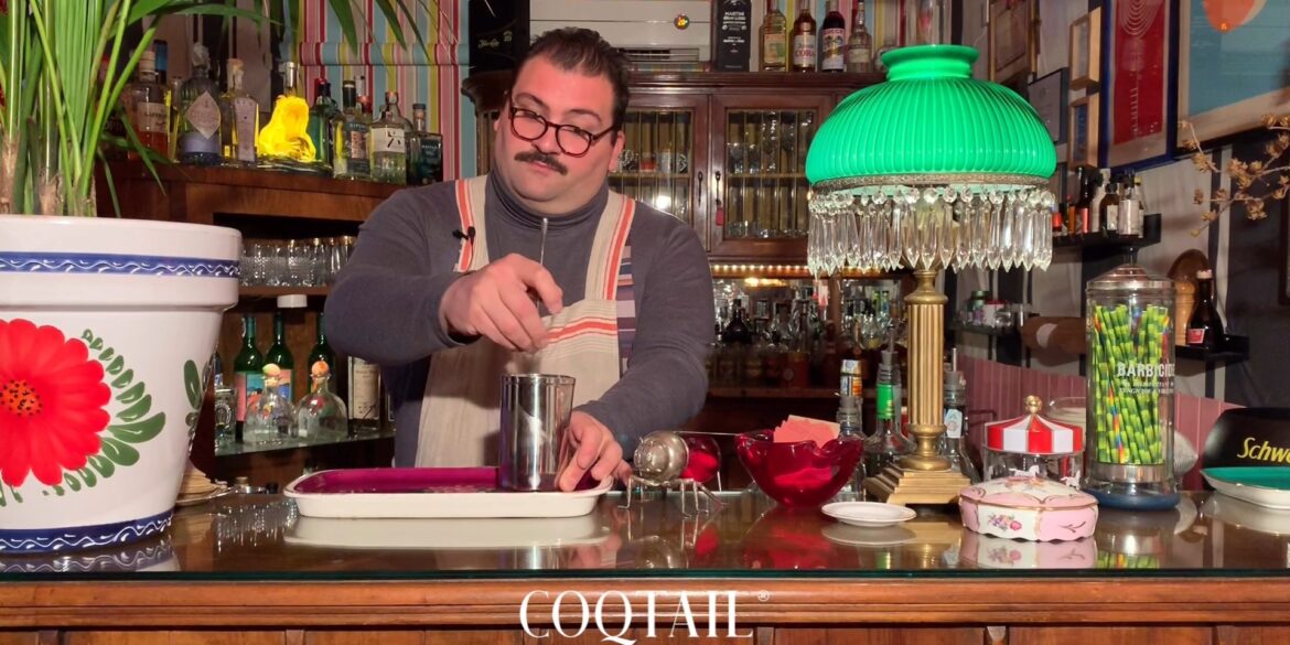 Ape Vigorosa cocktail futurista Yuri Gelmini