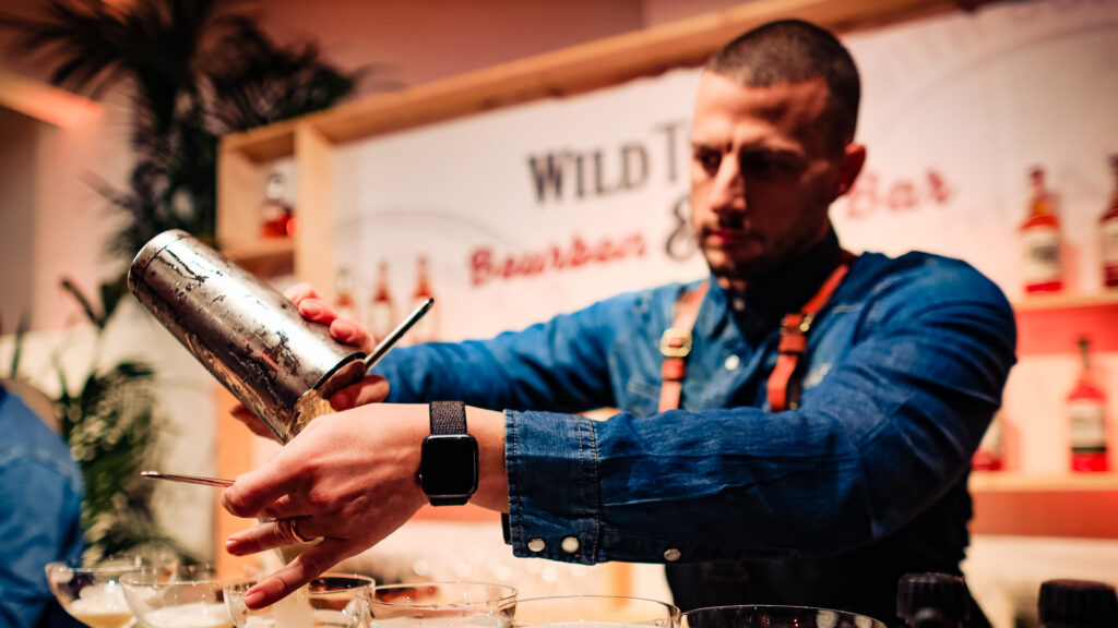 Aldo Bruno Russo Brand Ambassador Wild Turkey Coqtail Milano