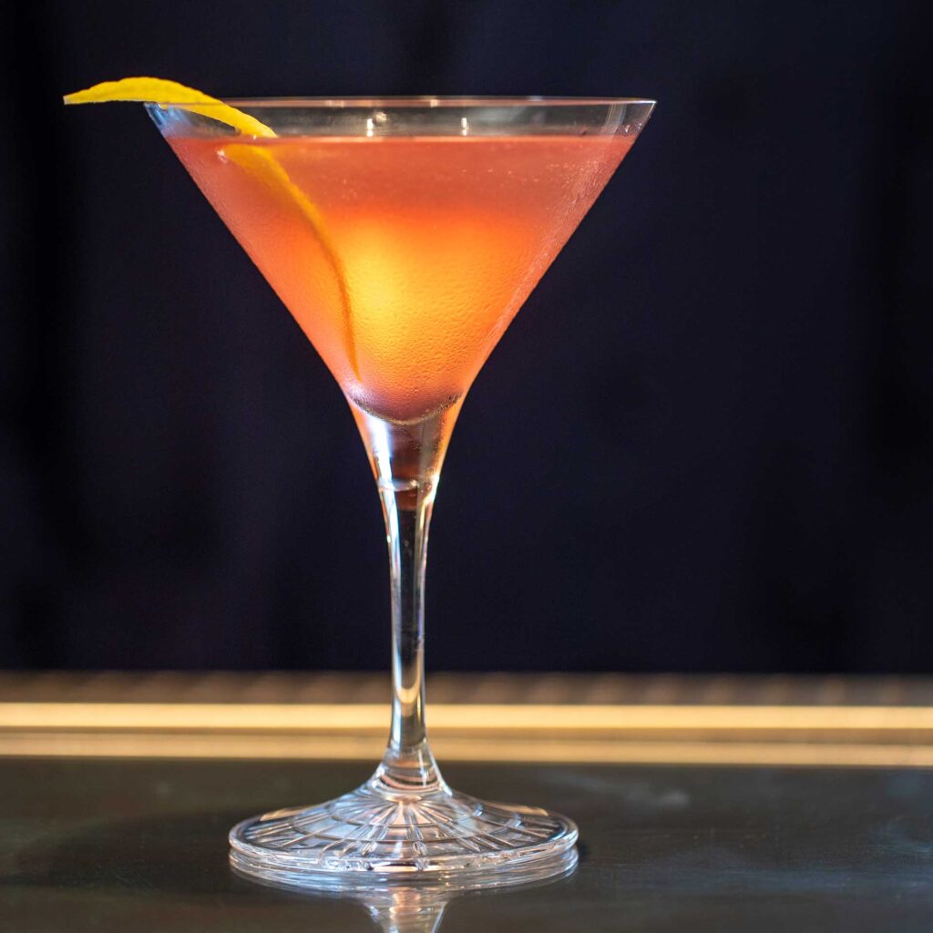 Spicy-Cosmopolitan-drink-list-Emporio-Armani-Café-Coqtail-Milano