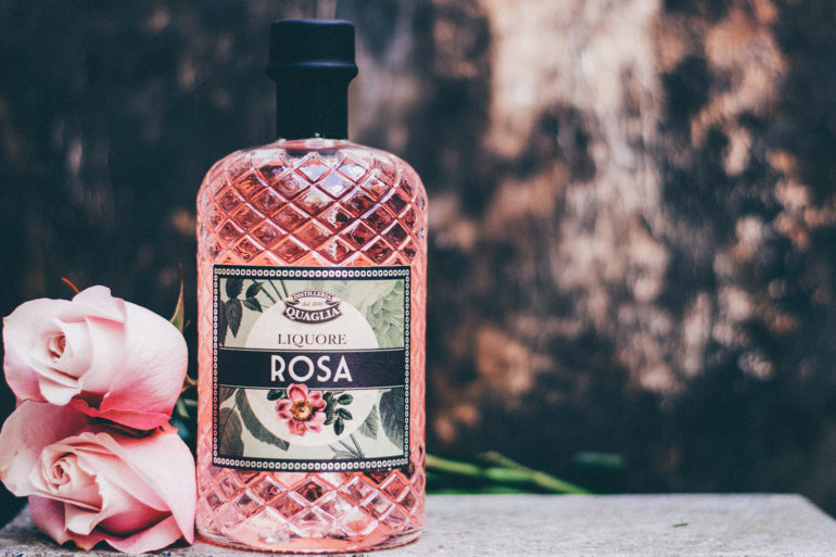 Rosa Quaglia liquore San Valentino Coqtail Milano