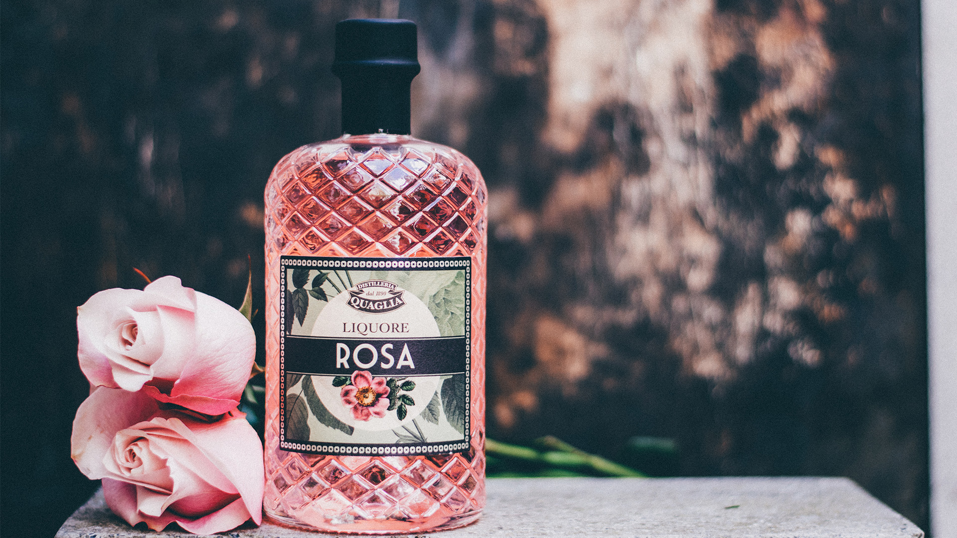 Rosa Quaglia liquore San Valentino Coqtail Milano