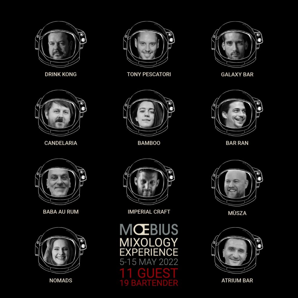 Guest Maggio 2022 Moebius Ginarte Coqtail Milano