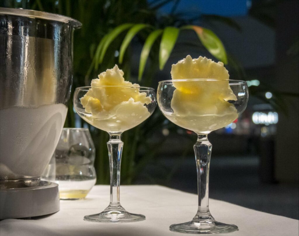 Spadaiquiri sorbettato Peck Citylife Coqtail Milano