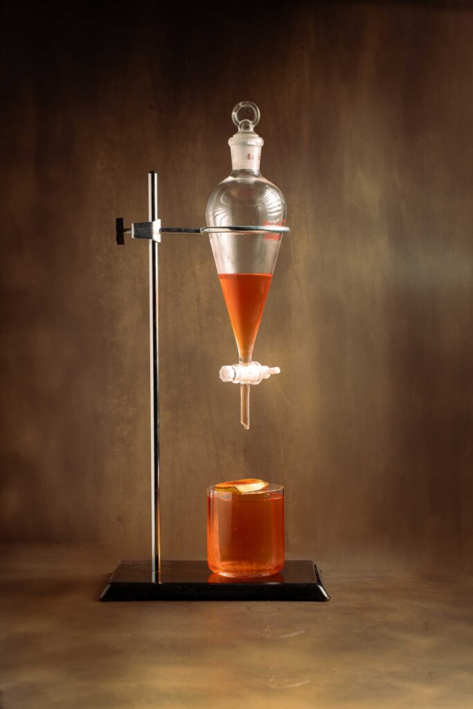 Cenere, il drink emblema del Fede Cocktailab di Firenze