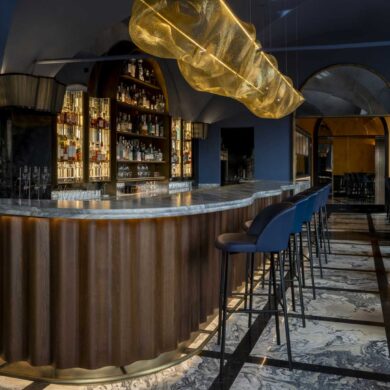 Gli interni del nuovo Fede Cocktailab di Firenze