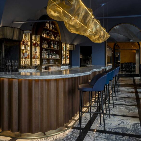 Gli interni del nuovo Fede Cocktailab di Firenze