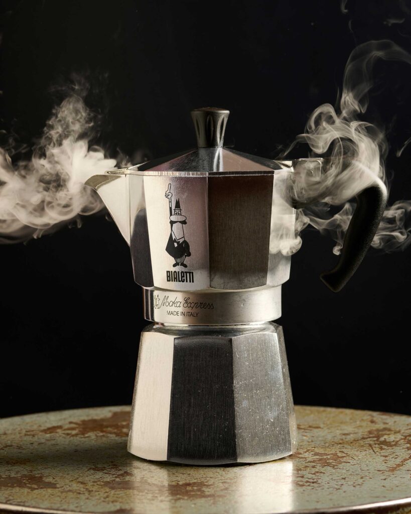 Il cocktail moka della drink list Rita Design Collection